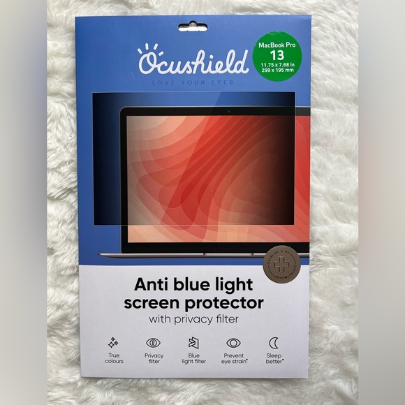 NIB Ocushield Blue Light & Privacy Shield for 13in MacBook Pro - Picture 1 of 5